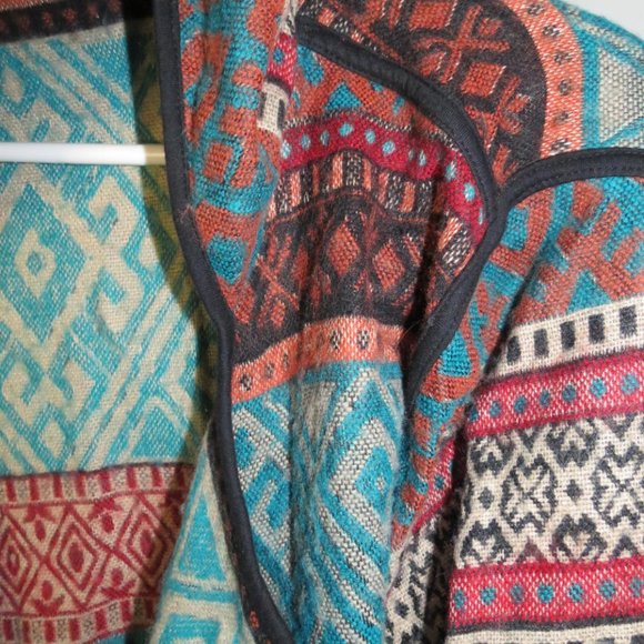 ISHKA - WRAP STYLE HOODIE JACKET - SIZE L/XL - Picture 4 of 5